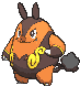 Pignite front animated