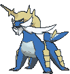 Samurott front animated