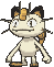 Meowth front animated