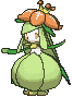 Lilligant front animated