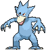 Golduck front animated