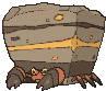 Crustle front animated