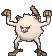 Mankey front animated