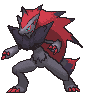 Zoroark front animated