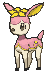 Spring Deerling front animated