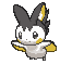 Emolga front animated