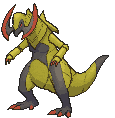 Haxorus front animated