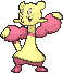 Mienfoo front animated
