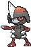 Pawniard front animated
