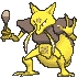 Kadabra front animated