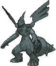 Zekrom front animated