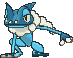 Frogadier front animated