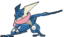 Greninja front animated