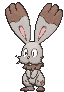 Bunnelby front animated