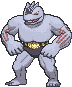 Machoke front animated