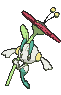 Red Floette front animated