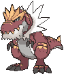 Tyrantrum front animated