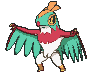 Hawlucha front animated