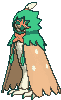 Decidueye front animated