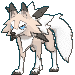 Midday Lycanroc front animated