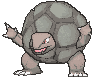 Golem front animated