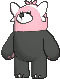 Bewear front animated