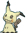Disguised Mimikyu front animated
