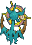 Dhelmise front animated
