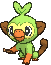 Grookey front animated