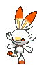 Scorbunny front animated