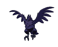 Corviknight front animated