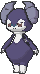 Male Indeedee front animated