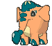 Cufant front animated