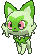Sprigatito front animated