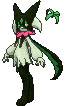 Meowscarada front animated