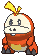 Fuecoco front animated