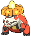 Crocalor front animated