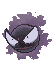 Gastly front animated