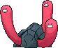 Wugtrio front animated