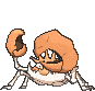 Kingler front animated