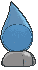 Rainy Castform back animated