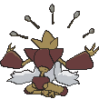 Mega Alakazam back animated
