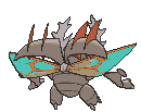 Mega Pinsir back animated