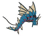 Mega Gyarados back animated