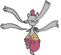 Mega Medicham back animated