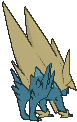 Mega Manectric back animated