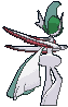Mega Gallade back animated