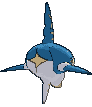 Mega Sharpedo back animated