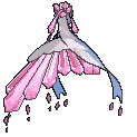 Mega Diancie back animated