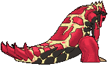 Primal Groudon back animated